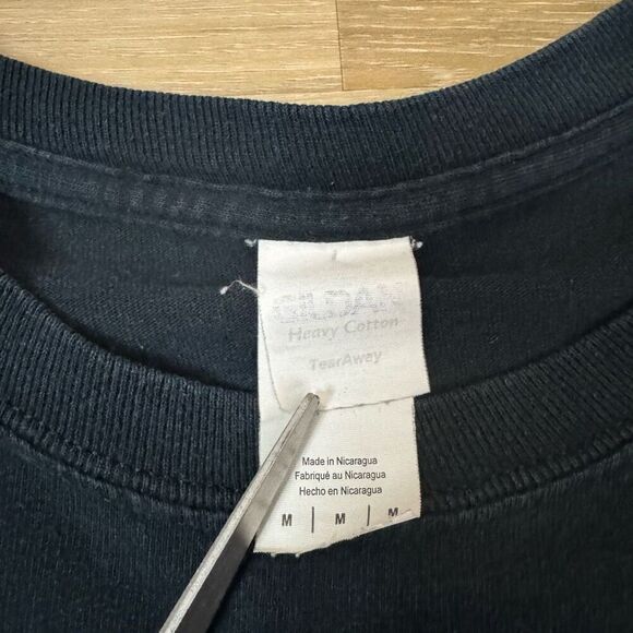 Kanye West Saint Pablo Tour Long Sleeve Tee Shirt Size M Black Concert Merch - Picture 2 of 4